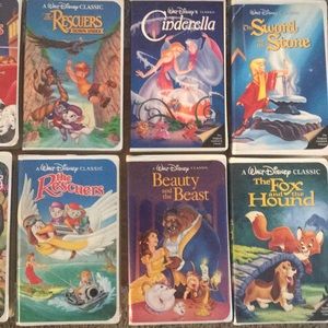 Black diamond disney VHS movies